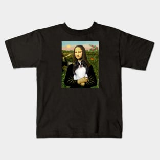 Mona Lisa's Japanese Chin Kids T-Shirt